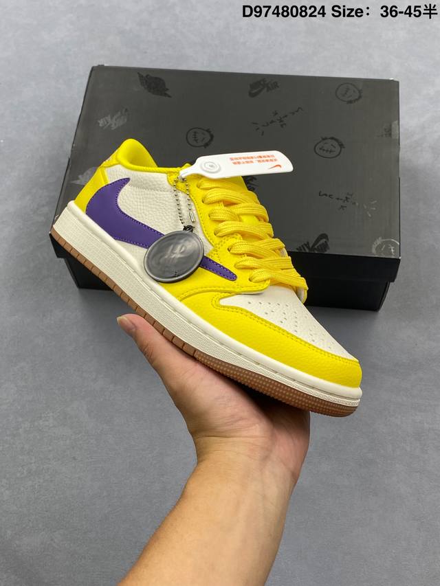 Ts X Air Jordan X Louis Vuitton Aj1 Low Hook Low-top LV Joint - Off-white Gray S