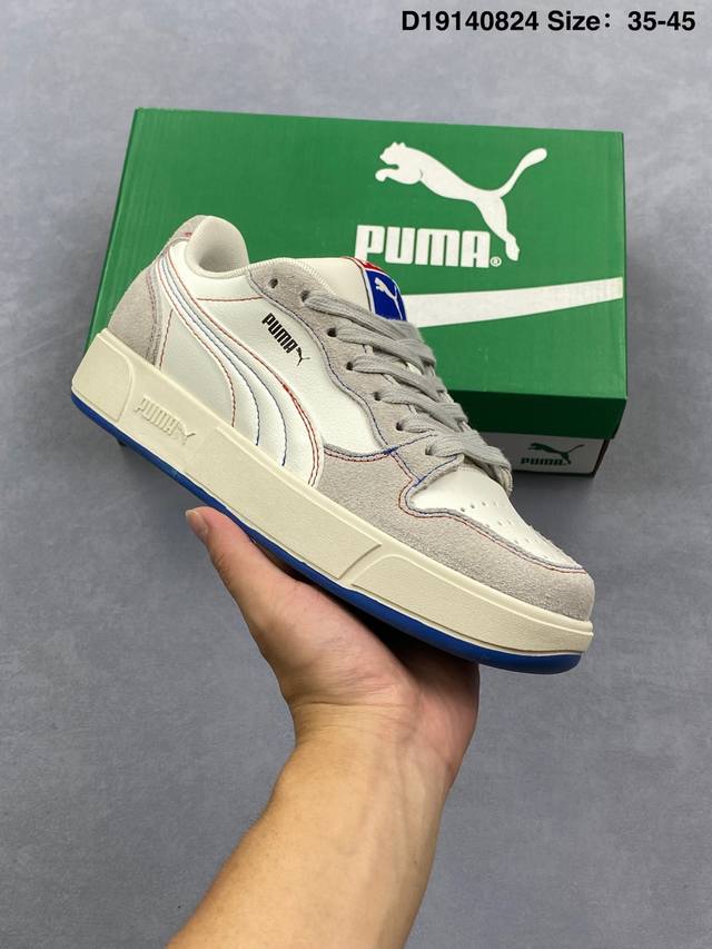 Special price Corporate-level Puma Lx Court Low Denim non-slip wear-resistant Pu