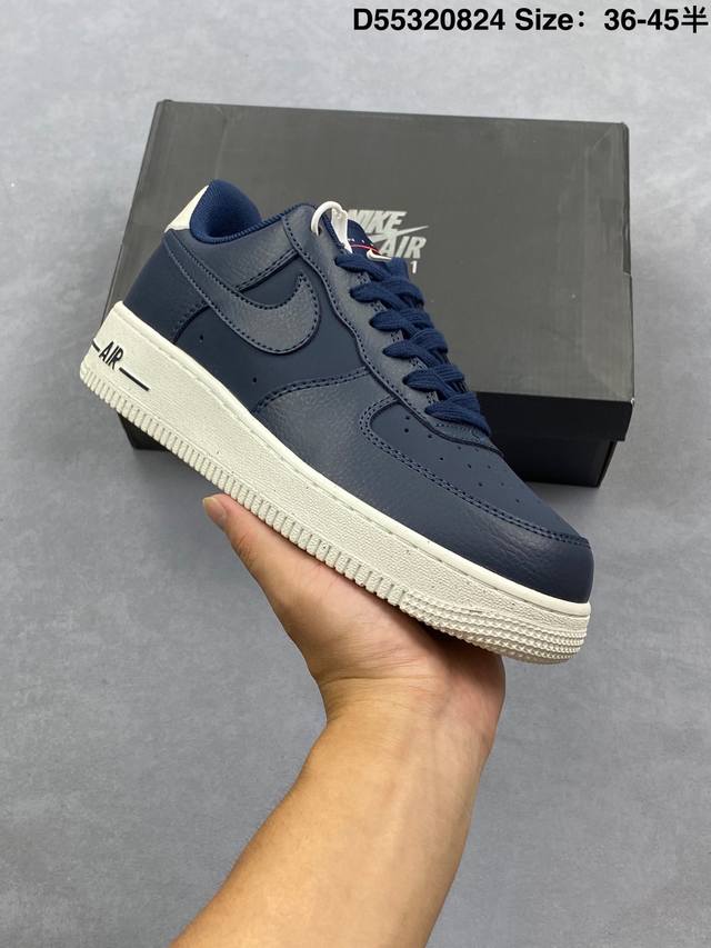 Nike Air Force 1 Low, a versatile, casual sneaker. Soft, springy cushioning and