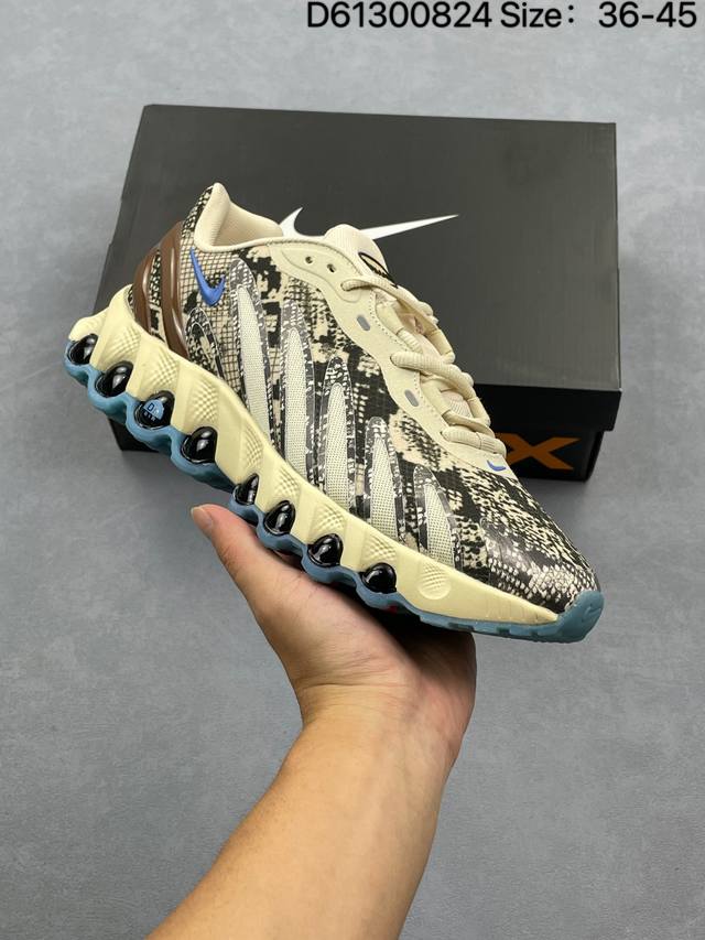 Nike Air Max DN8 Full-Length Air Cushioned Running Shoe Fq7860-005. This shoe f