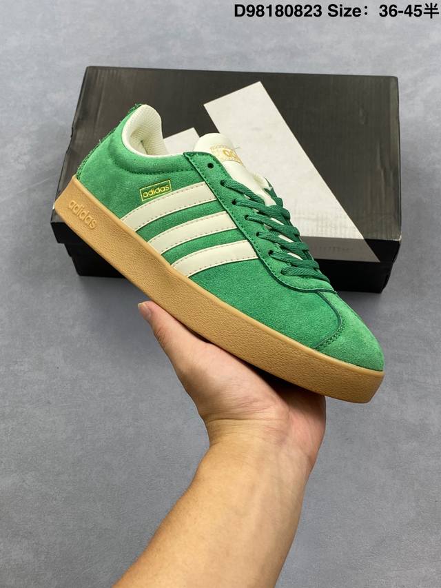 Genuine label Adidas Vl Court 2.0 Adidas versatile single product suede non-sli