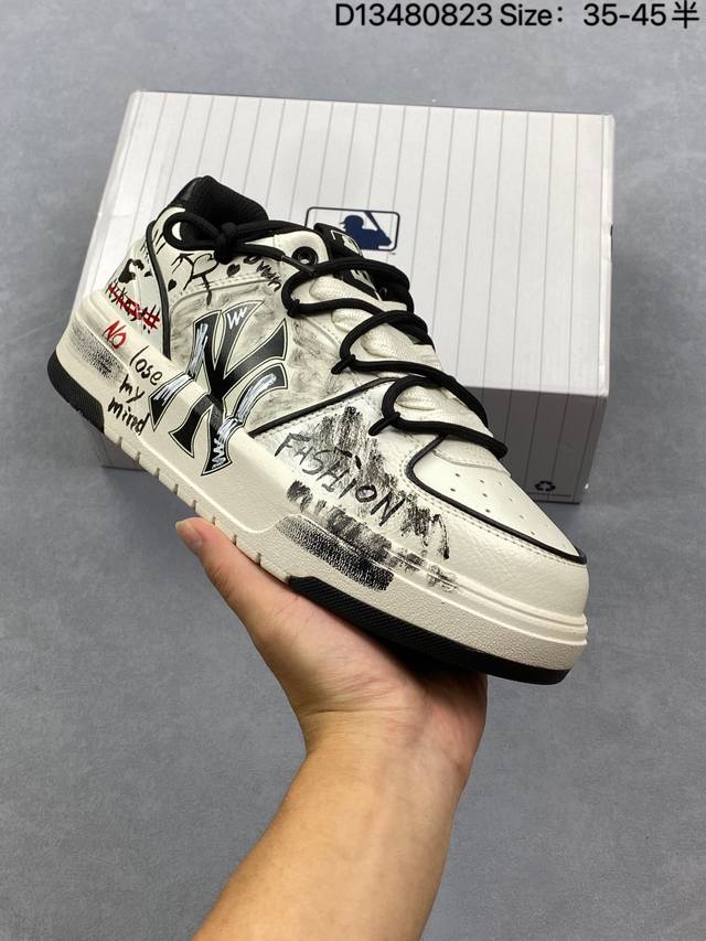 Mlb Chunky Liner New York Yankees "Moon Lovers" Senior Shoe Series: Low-top, dad
