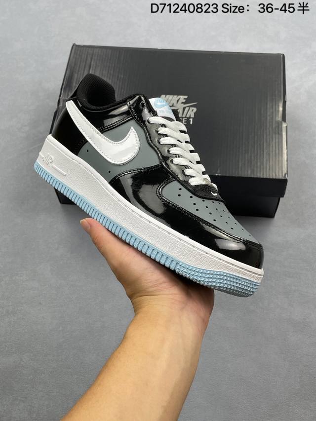 Nike Air Force 1 '07 Low Air Force One white cushioned sneakers, a versatile, l