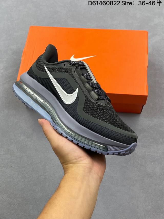 Corporate-level Nike Pegasus Premium running shoes. These shoes use a new cushi