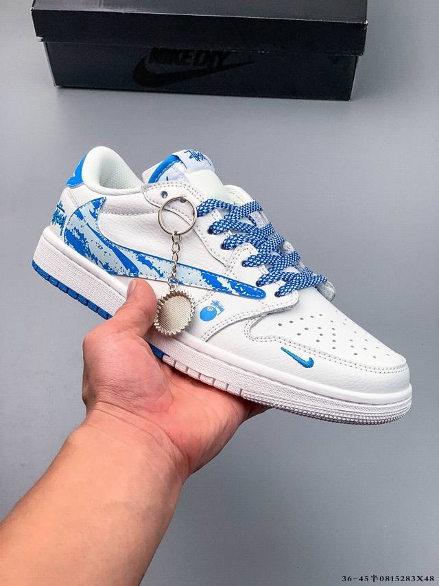 Company-level top-tier! Nike Air Jordan 1 Low Aj1 Joe 1 low-top trendy leisure s