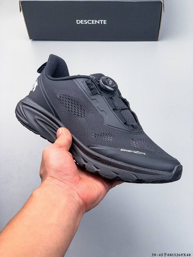 Company Level! Descente Enerzite Series Boa Lavitate Wire Rebound Running Shoes