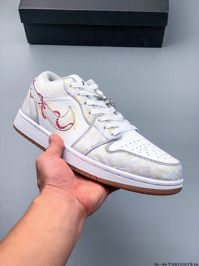 Company-level top-tier! Nike Air Jordan 1 Low Aj1 Joe 1 low-top trendy leisure