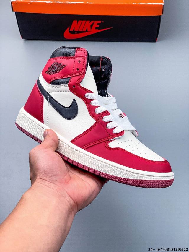 Second layer genuine label! Nike Air Jordan 1 Aj1 Jordan generation high top re