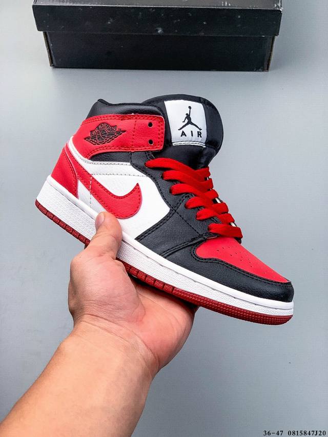 Nike Air Jordan 1 Mid Aj1 Jordan Generation Mid-top Classic Retro Culture Leisur