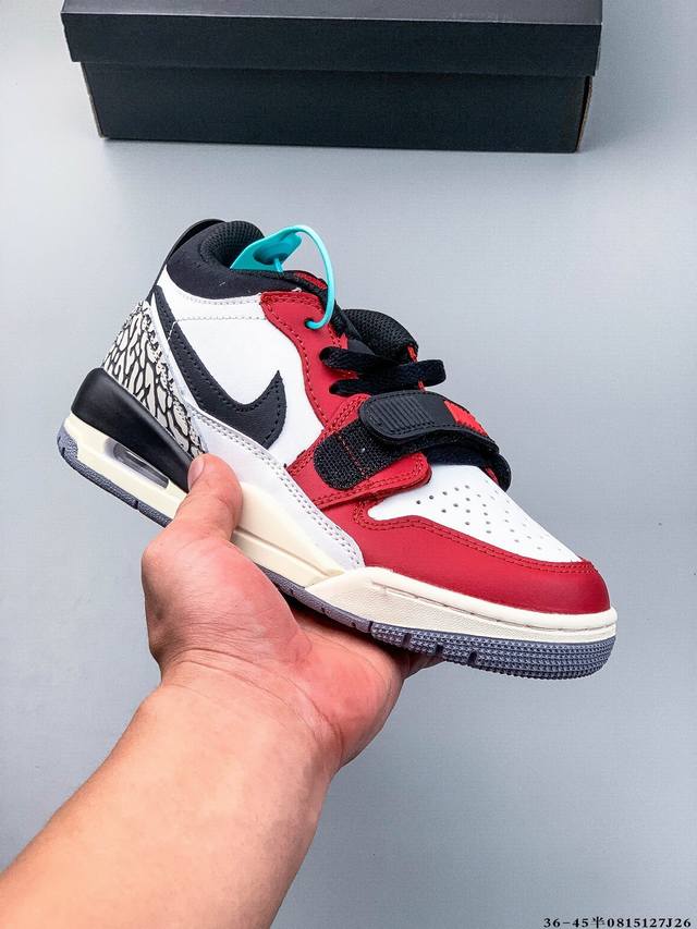 Company level! Jordan Legacy 312 Low Joe 312 hybrid version low-top casual spor