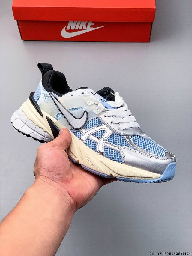 Nike V2K Run, a new versatile casual running shoe with a retro aesthetic, featur