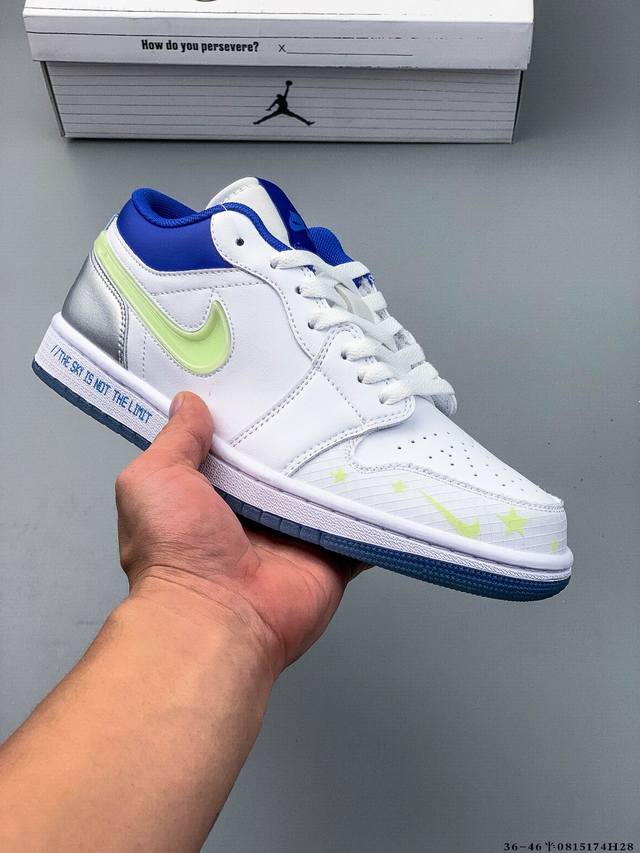 Company-level top-tier! Nike Air Jordan 1 Low Aj1 Joe 1 low-top trendy sports c