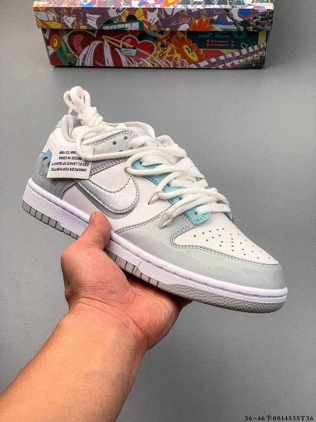Nike Dunk Sb Low skateboard shoes Purely original production line! Top layer wit