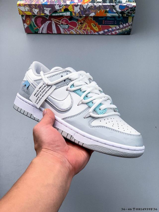 Nike Dunk Sb Low skateboard shoes Purely original production line! Top layer wit
