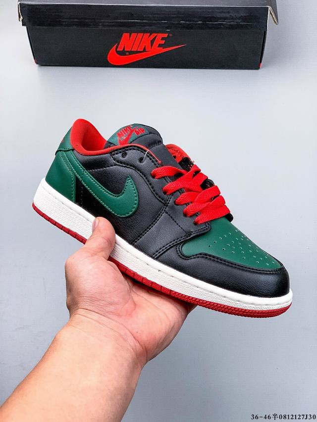 Company-level top-tier! Nike Air Jordan 1 Low Aj1 Joe 1 low-top trendy leisure