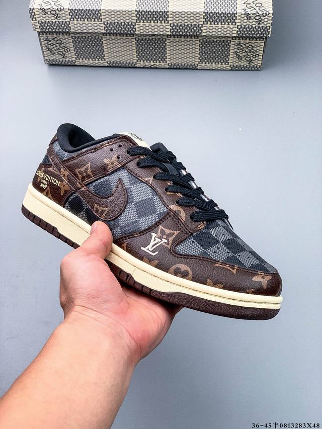 Nike Dunk Sb Low skateboard shoes Purely original production line! Top layer wit