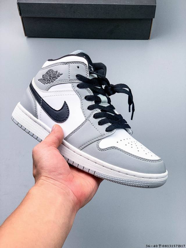 Nike Air Jordan 1 Mid Aj1 Jordan Generation Mid-top Classic Retro Culture Leisur
