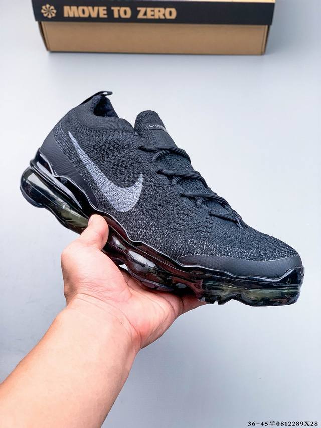 Nike Vapormax Flyknit Breathable Casual Full-Palm Air Cushion Running Shoes#The