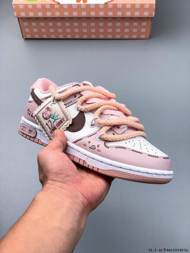 Nike Dunk Sb Low skateboard shoes Purely original production line! Top layer wit