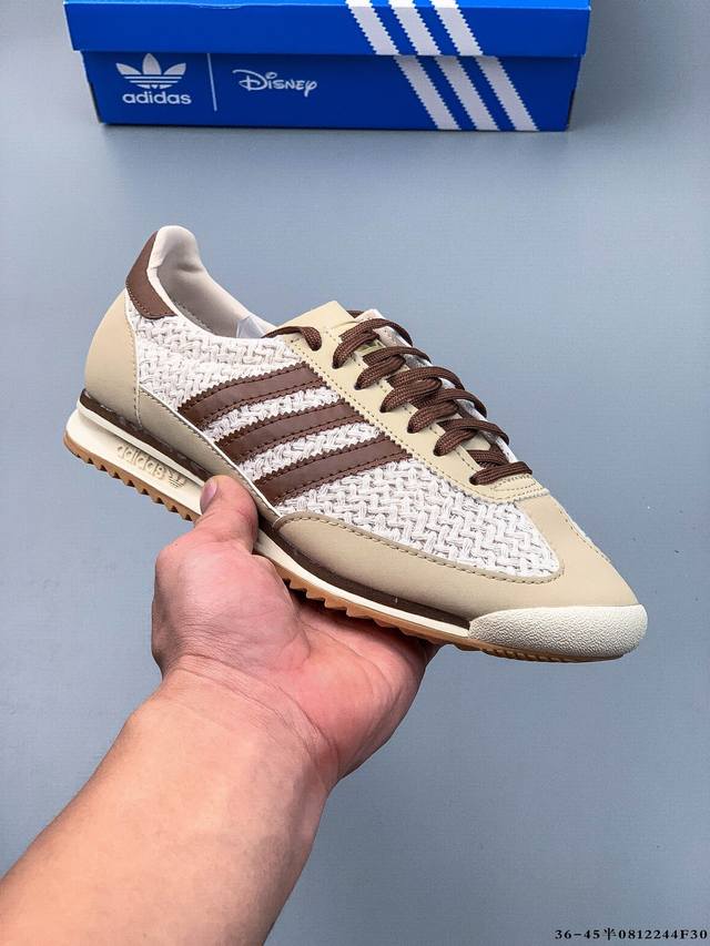 Company Level! A brand new remake of the Adidas Sl 72 Rs, this retro shoe is pre