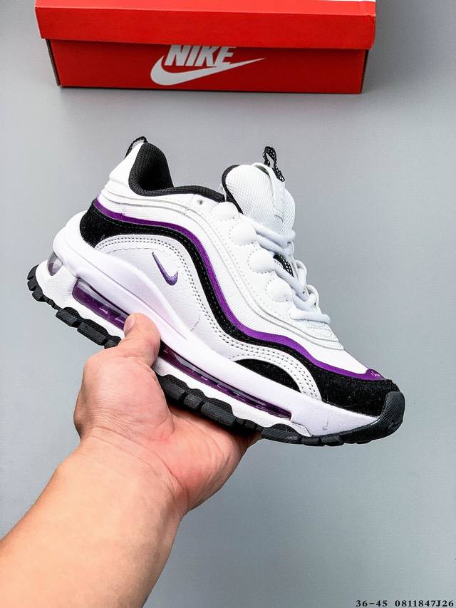 Nike Air Max 97 Futura new sports and leisure running shoes! The Futura series i