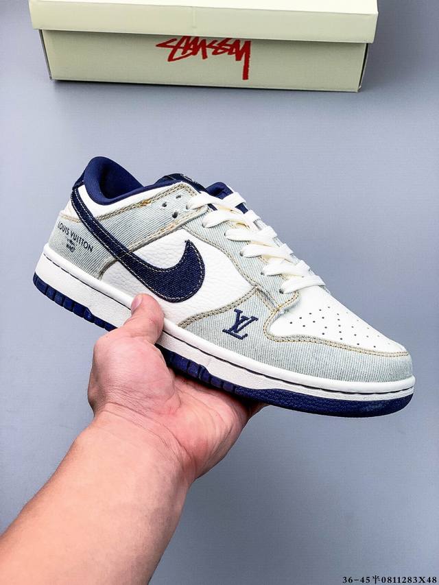 Nike Dunk Sb Low skateboard shoes Purely original production line! Top layer wit