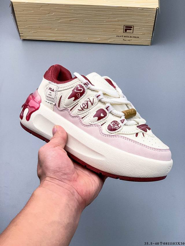 Company Level! Fila Official Women's Carrot Shoes Modern Sneakers Autumn New Car