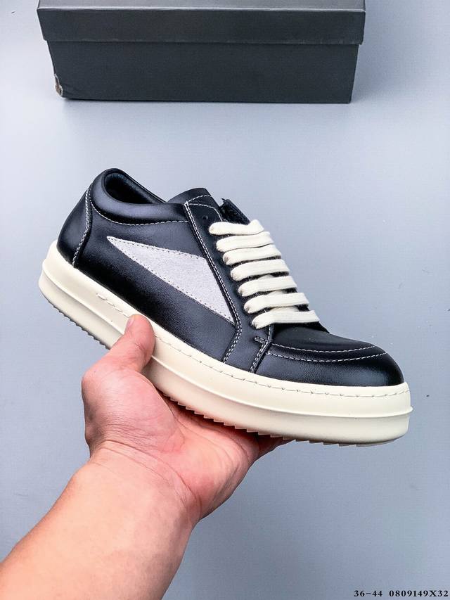 Dongguan purchasing agent-grade high-end "Ro" "infringing shoes" Rickowens leath