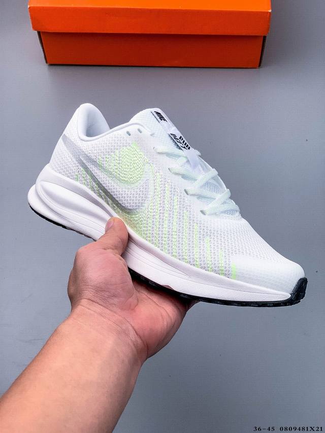 Nike Air Defy Run 1 mesh fabric cushioning sneakersCombines a swift look with a