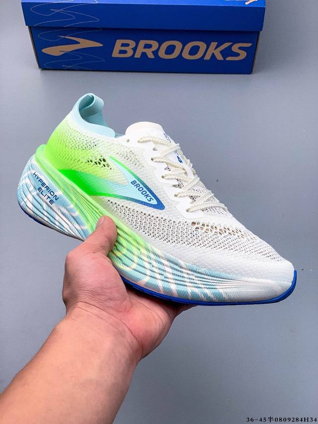 New product, company-exclusive, the Brooks Hyperion Elite 4 Tornado Pb Carbon P
