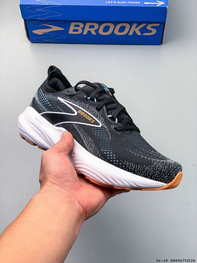 Company Level! Brooks Glycerin 22 Running Shoes Men's Cushioned Marathon Nitroge