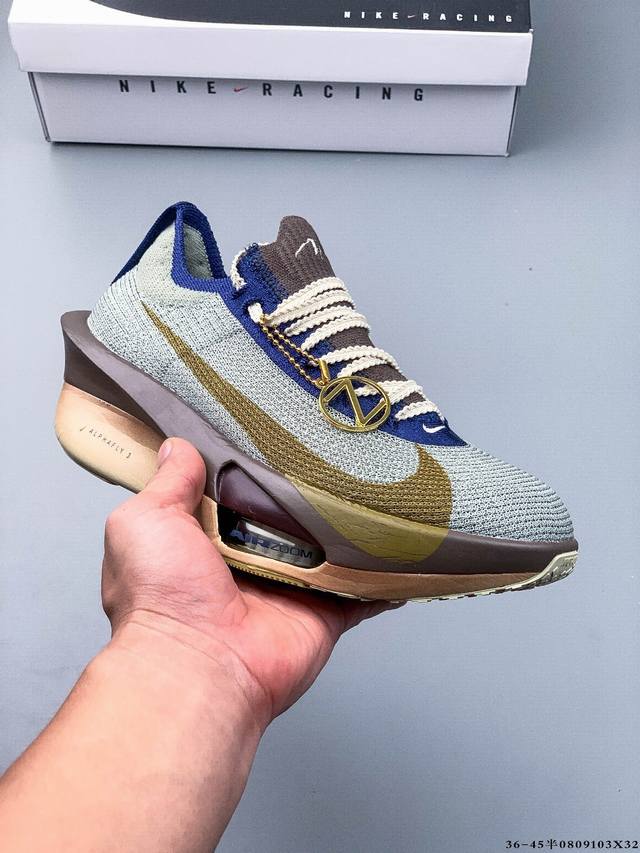Company Level! Nike Air Zoom Alphafly Next% 3 Alpha Marathon 3.0 Shock-Absorbing