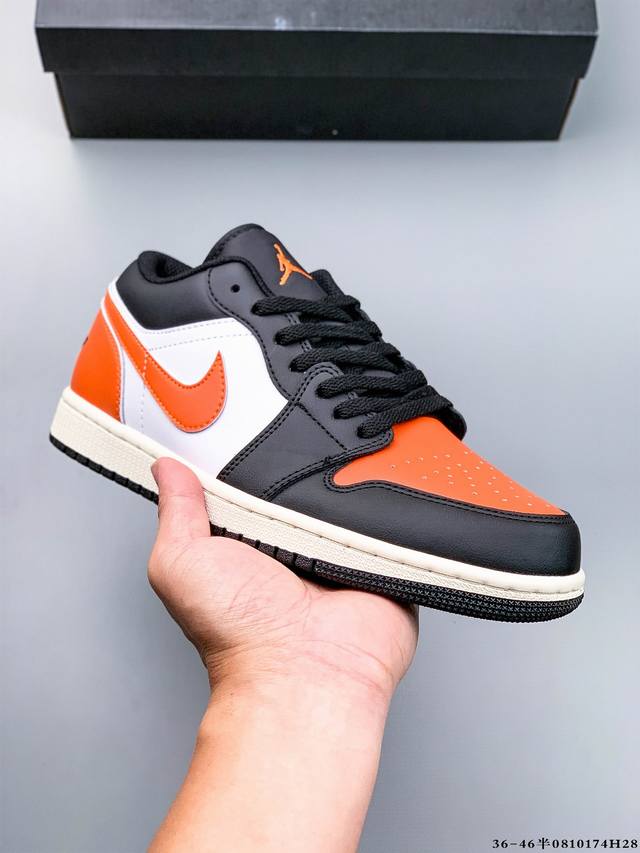 Company-level top-tier! Nike Air Jordan 1 Low Aj1 Joe 1 low-top trendy sports c