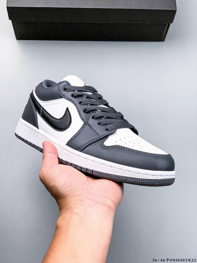 Second layer genuine label! Nike Air Jordan Low 1 Joe 1 low-top classic casual