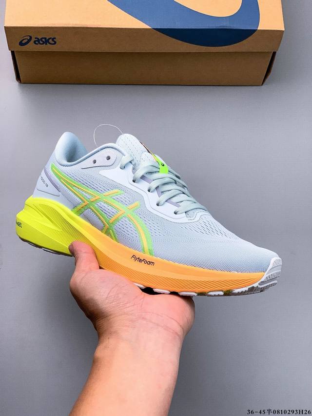 The Asics GT-013 sports casual running shoes feature a mesh upper for excellent