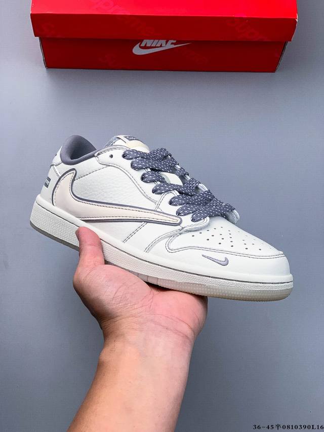 Company-level top-tier! Nike Air Jordan 1 Low Aj1 Joe 1 low-top trendy leisure
