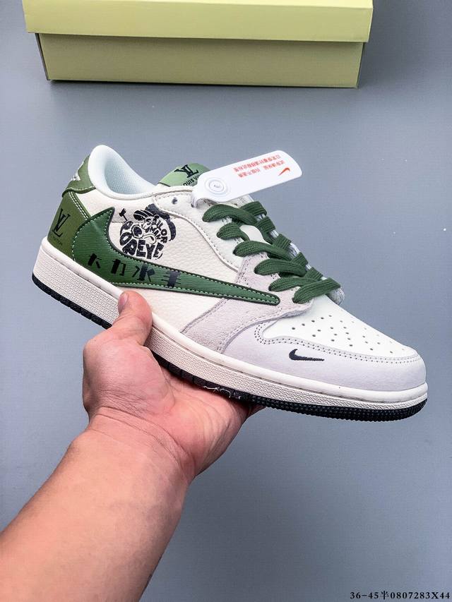 Company-level top-tier! Nike Air Jordan 1 Low Aj1 Joe 1 low-top trendy leisure