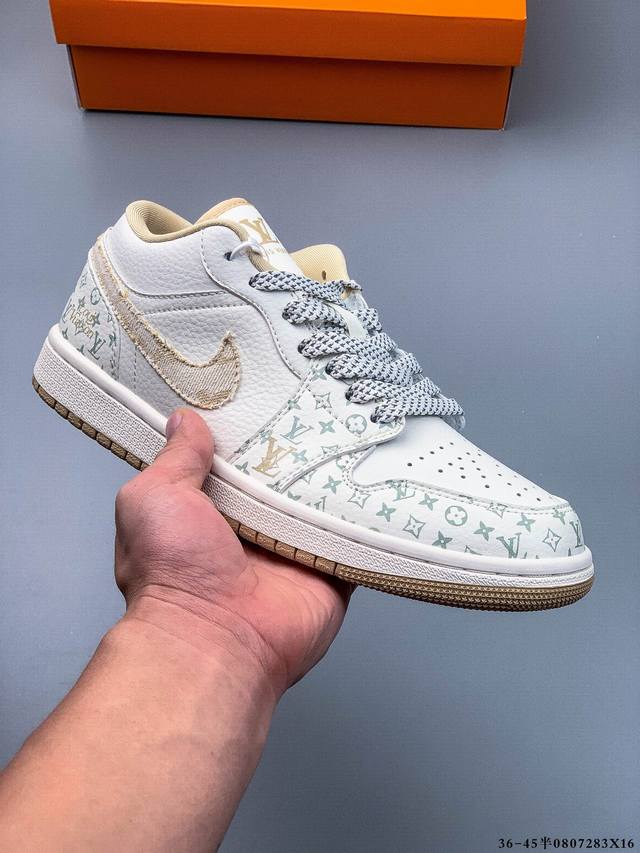 Company-level top-tier! Nike Air Jordan 1 Low Aj1 Joe 1 low-top trendy leisure s