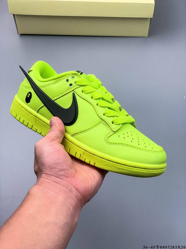 Nike Dunk Sb Low skateboard shoes Purely original production line! Top layer wit