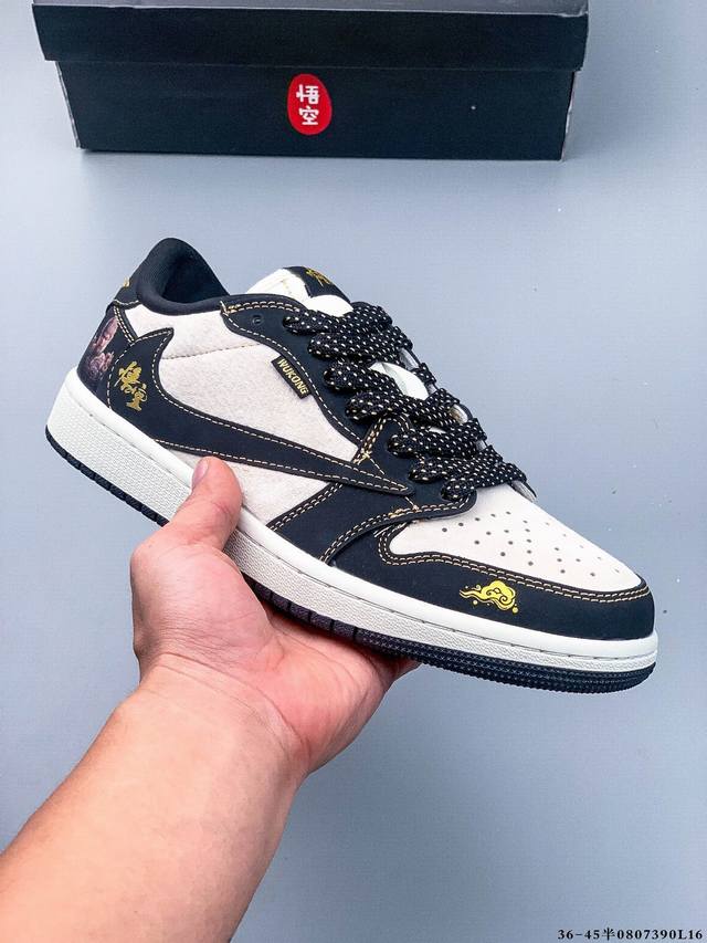 Company-level top-tier! Nike Air Jordan 1 Low Aj1 Joe 1 low-top trendy leisure