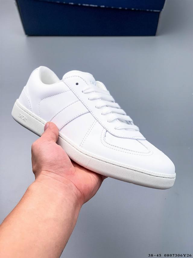 Dior B01 Matchpoint round-toe lace-up shoe A return of the classic style, reinte