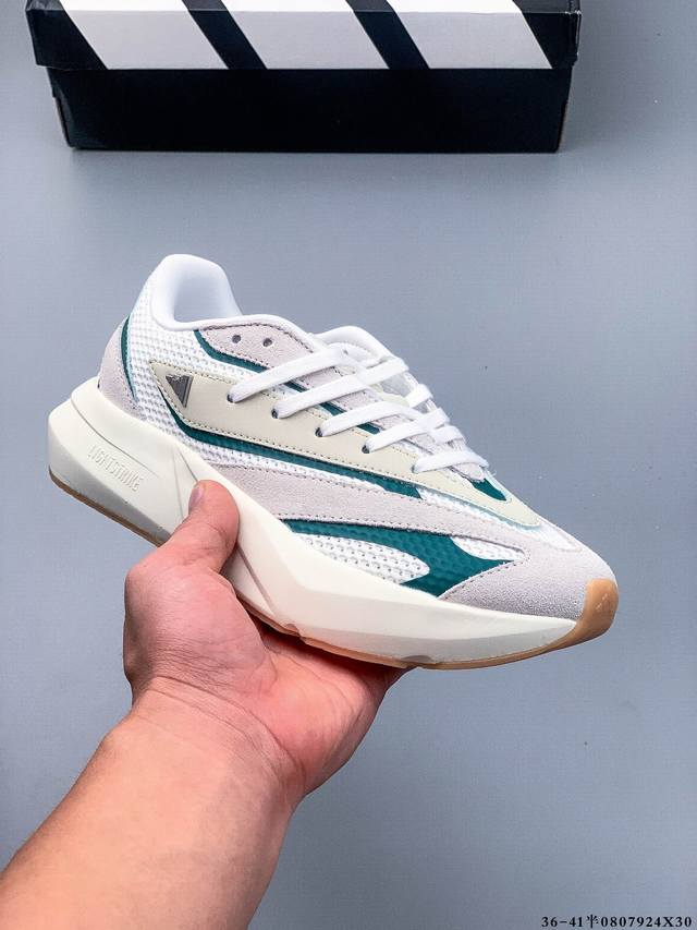 Adidas Lightblaze comfortable and non-slip new adidas low-top running shoes The