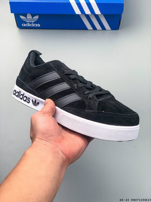Adidas new low-top lace-up sports casual sneakers 0807 H23 DDD