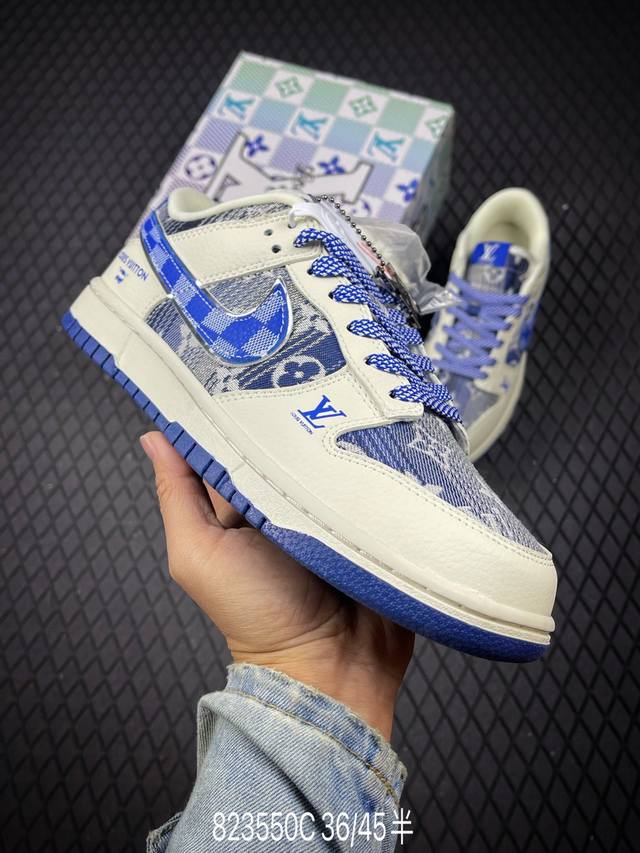 C Corporate-grade Nike Dunk Low Retro 'Diy high-end customization' Nike low-top