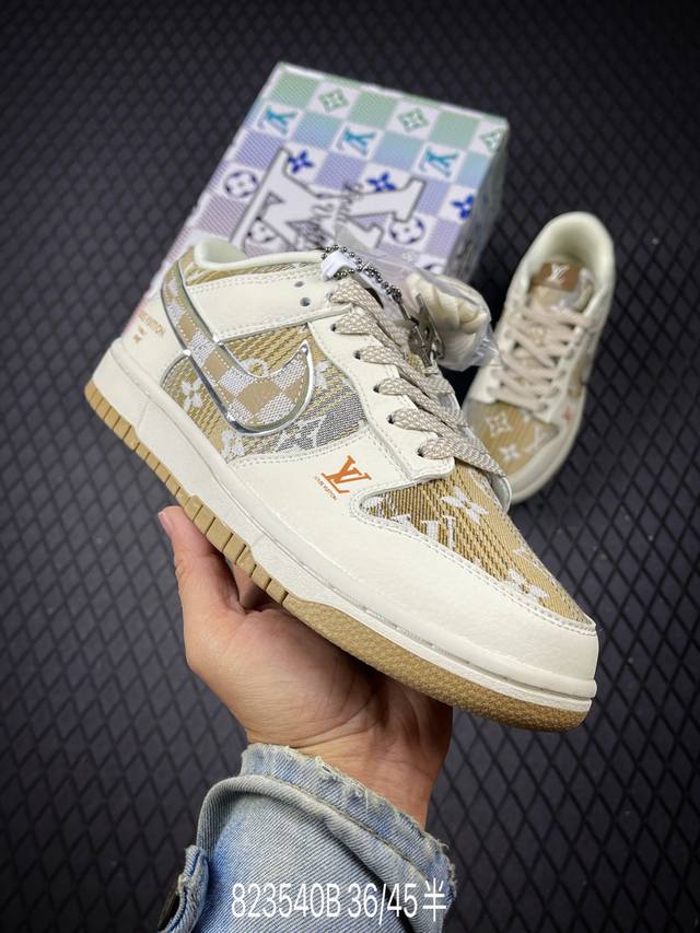 B Corporate-grade Nike Dunk Low Retro 'Diy high-end customization' Nike low-top