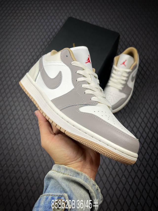 B Corporate-level Nike Air Jordan 1 Low Aj1 Qiao 1 low-top casual sneakers synch