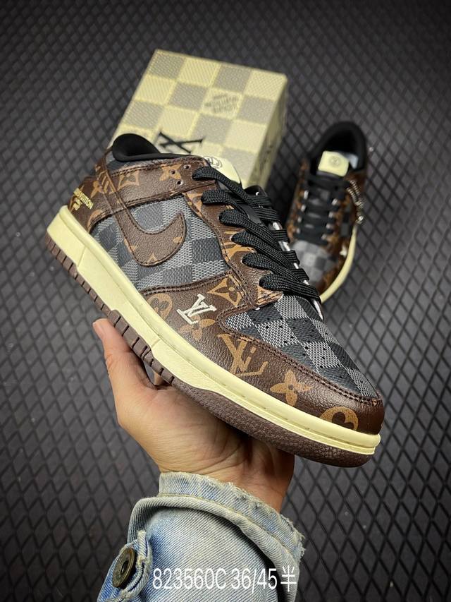 C Corporate-grade Nike Dunk Low Retro 'Diy high-end customization' Nike low-top