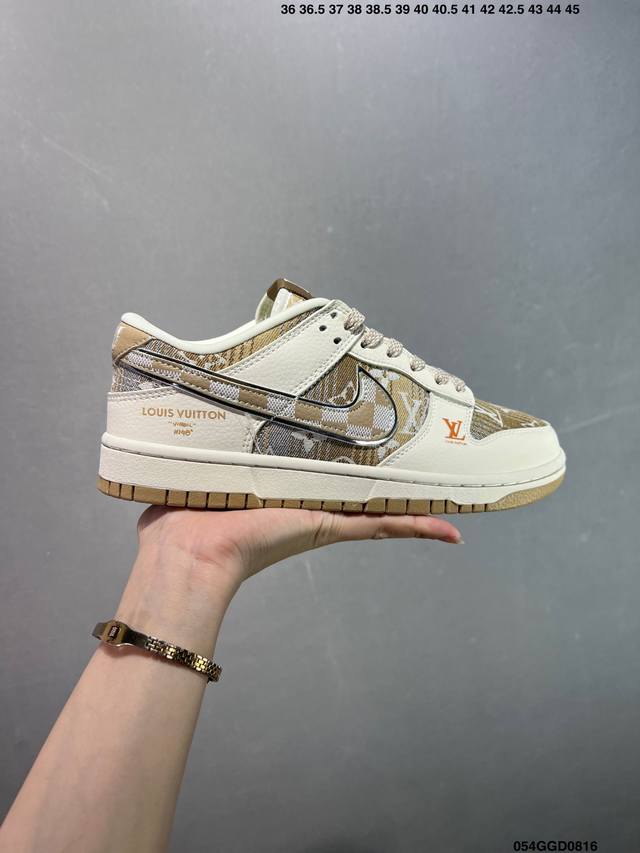 Corporate-level Nike Dunk Low Retro 'Diy high-end customization' Nike low-top c