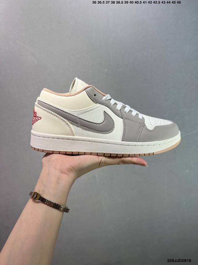 Nike Air Jordan 1 Low Aj1 Joe 1 low-top casual sneakers synchronized with the of