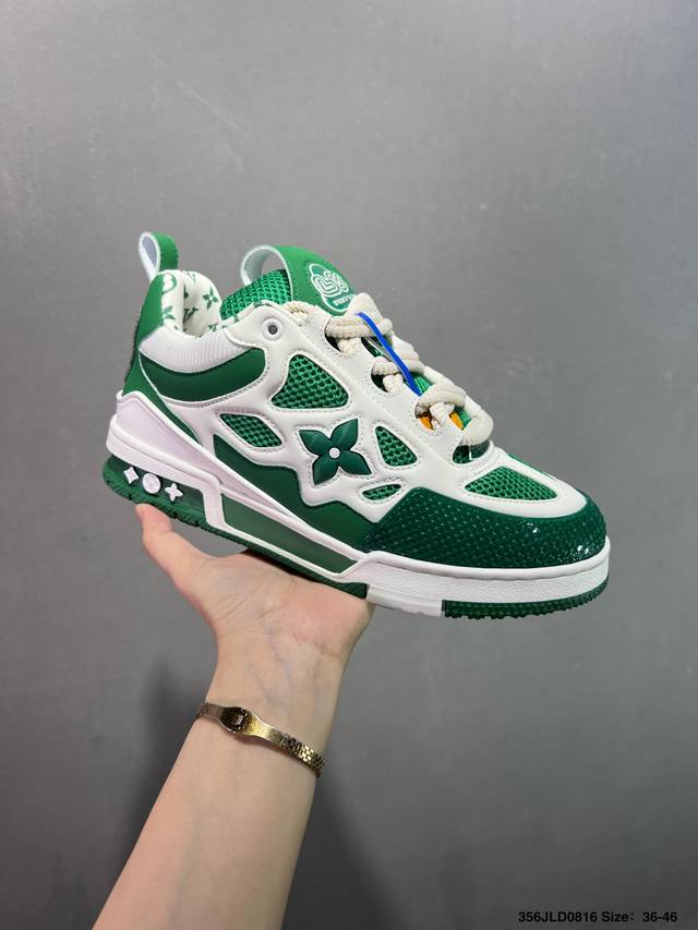 Louis Vuitton LV Louis Vuitton sneakers New LV Trainer sneakers in the latest co